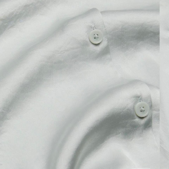 Aritzia Satin Shirt - Picture 6 of 8